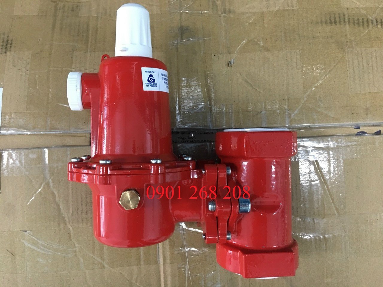 van điều áp cấp một Cavagna group 812HP-2